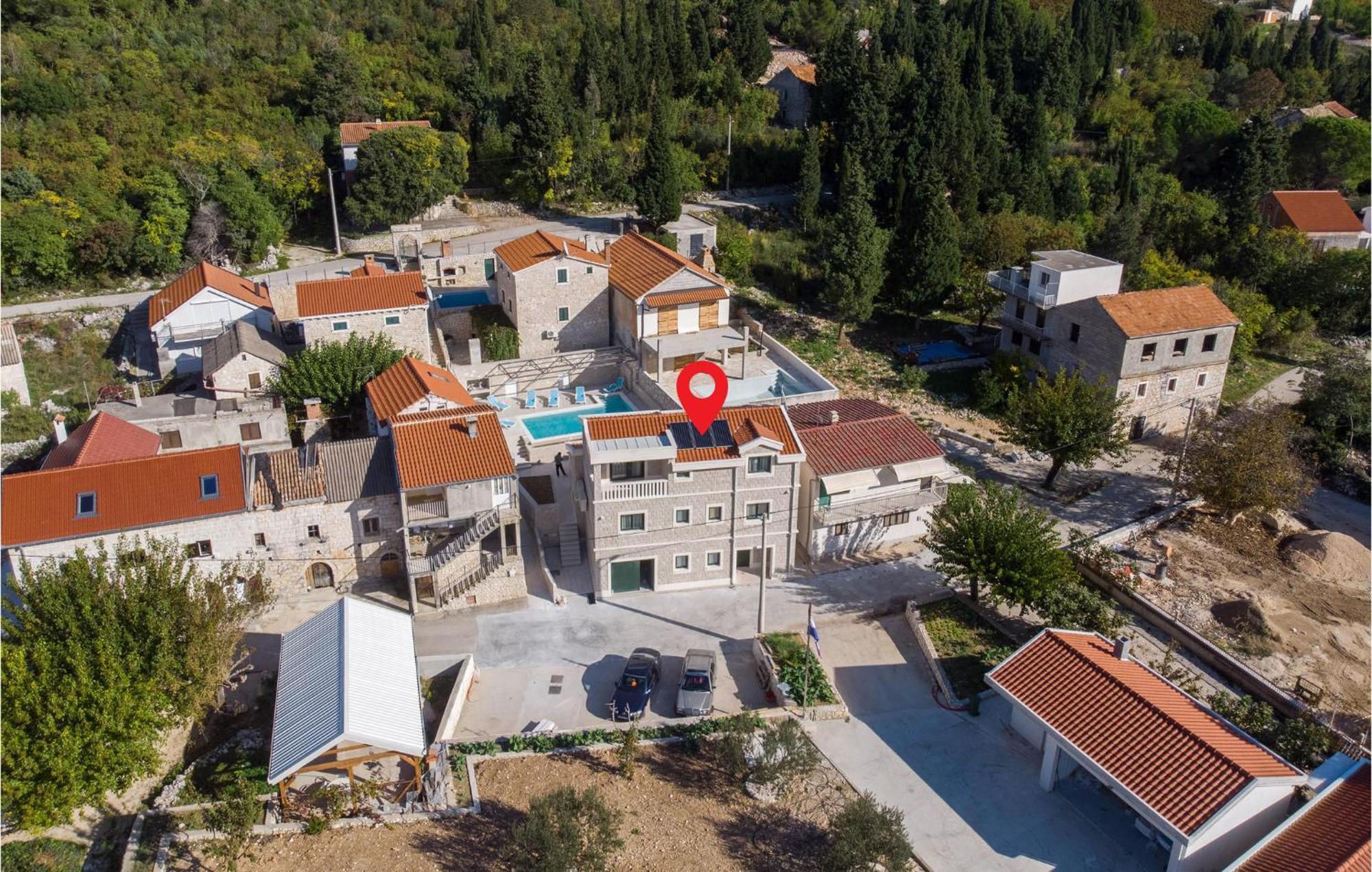 Lovely Home In Klek With House A Panoramic View Exterior photo